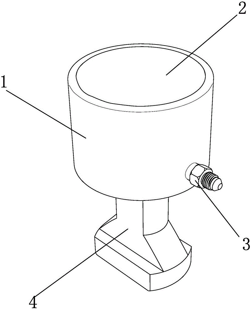 一种拉杆式油缸夹具的制作方法