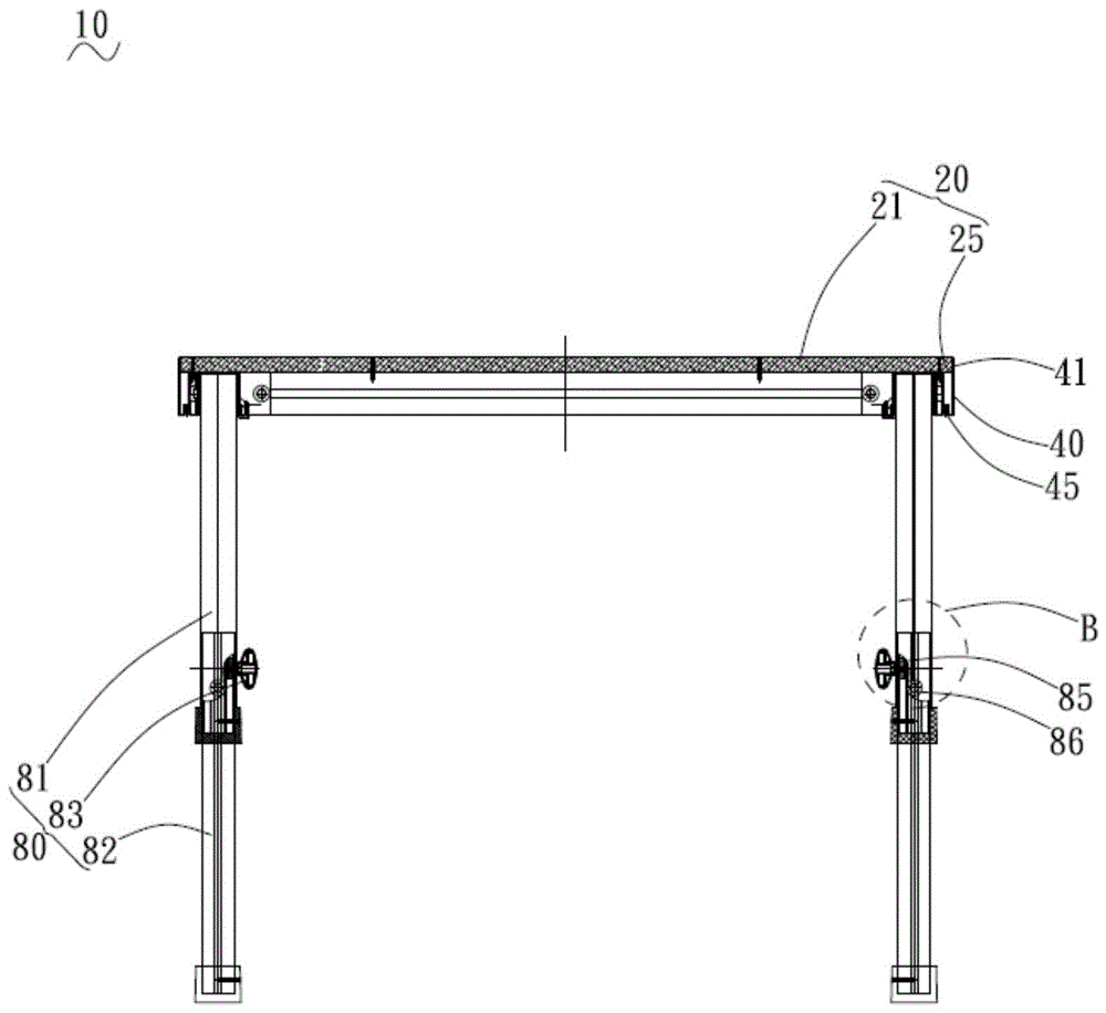 组装抬架及拼装舞台的制作方法