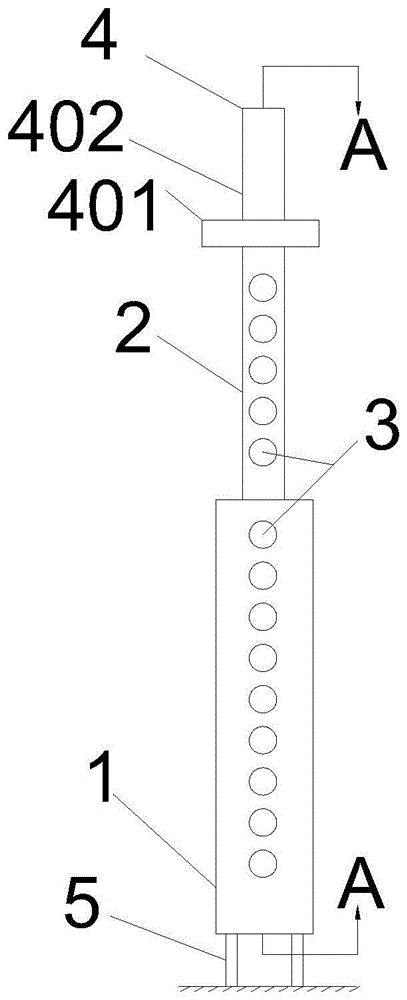 一种上向钻孔封孔管固定器的制作方法