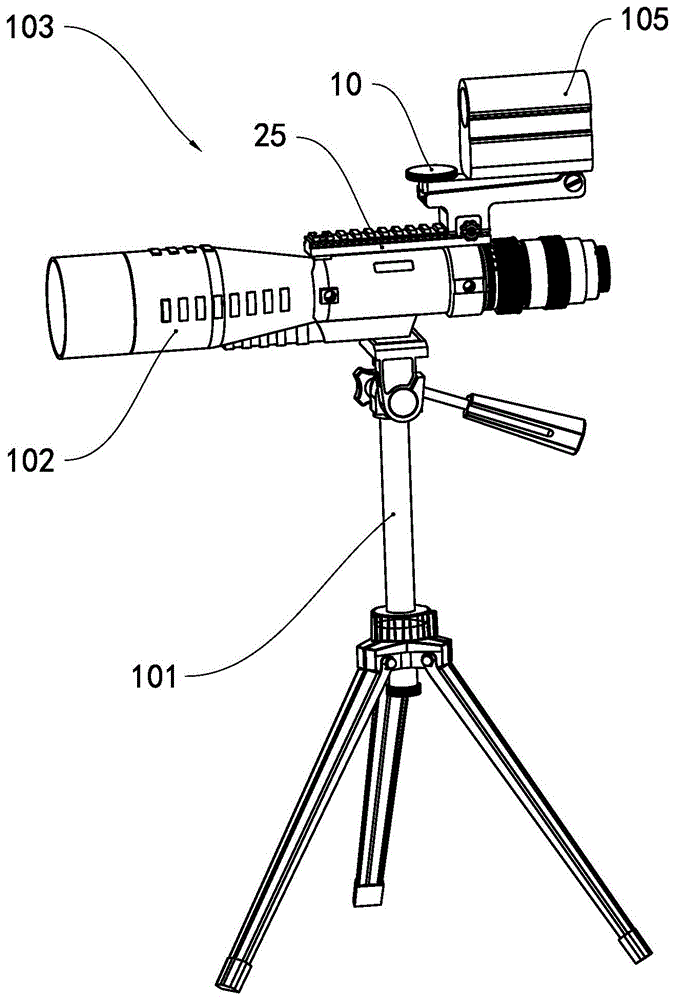 一种用于瞄具装置的托架及瞄具装置的制作方法