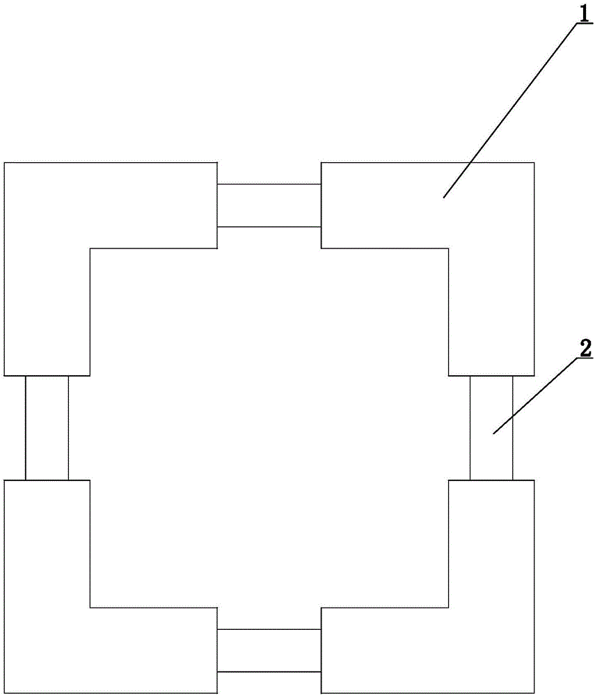 电视用移动底座的制作方法