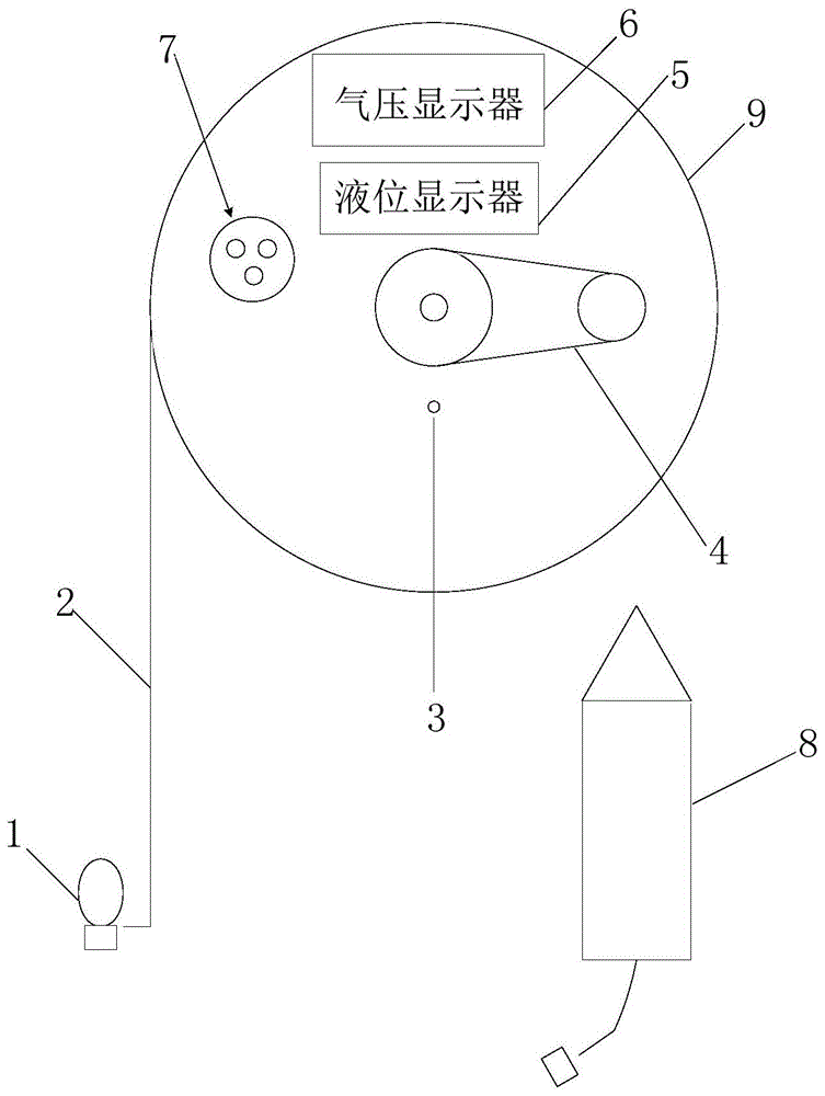 一种应用于开式冷却系统循环水泵前池液位测量系统的制作方法