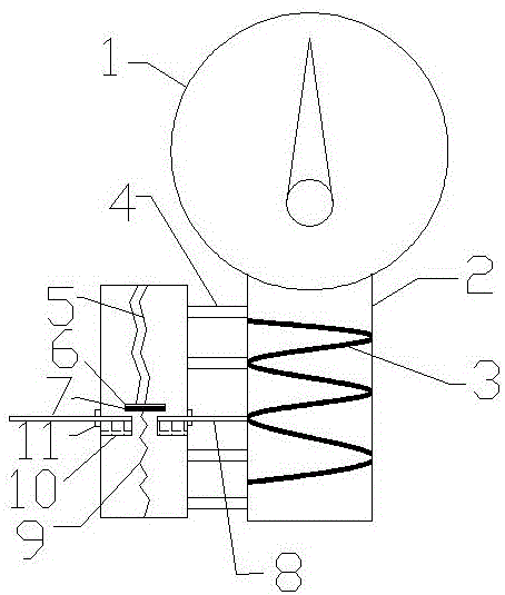 一种新型耐低温压力表的制作方法