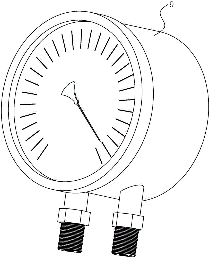 双波纹管差压表的制作方法