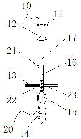 一种重金属污染土壤采样器的制作方法