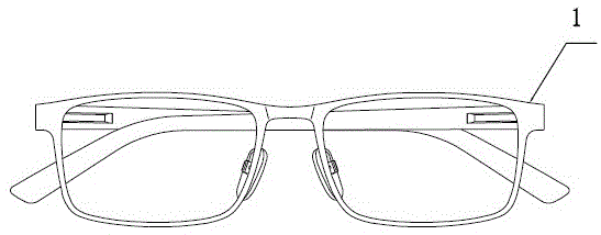 一种眼镜用连接结构的制作方法