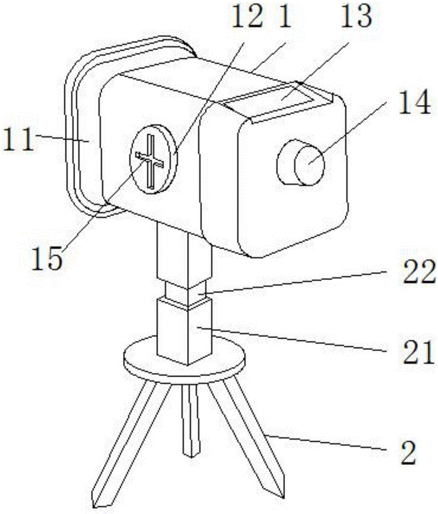 一种用于房屋建筑工程的自动升降式观测仪的制作方法