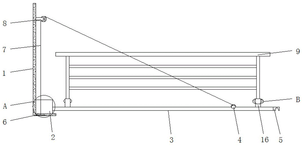 一种10kV配电线路建设用耐张杆出线工具的制作方法