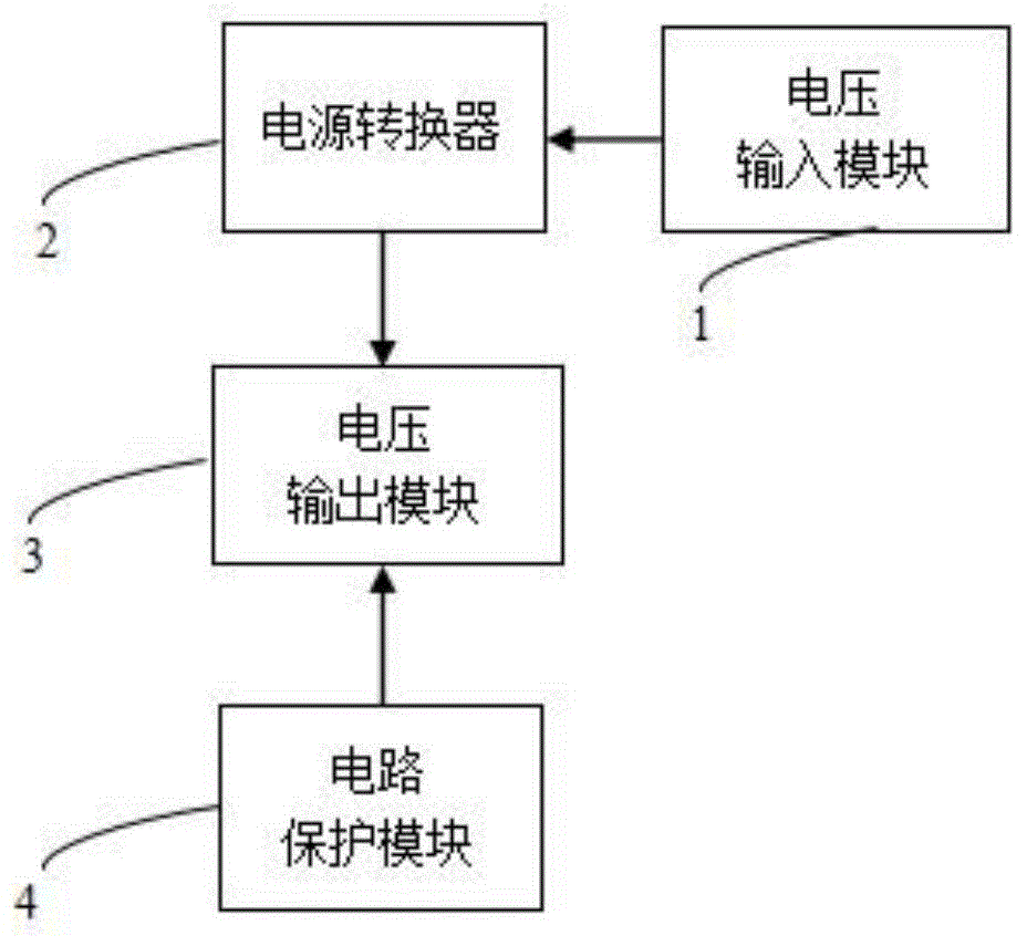 一种智能地板电源电路及智能地板的制作方法