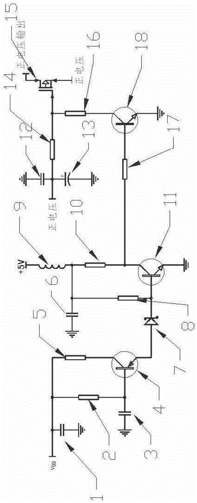 一种X波段的GaN功率放大器的定序偏置电路的制作方法