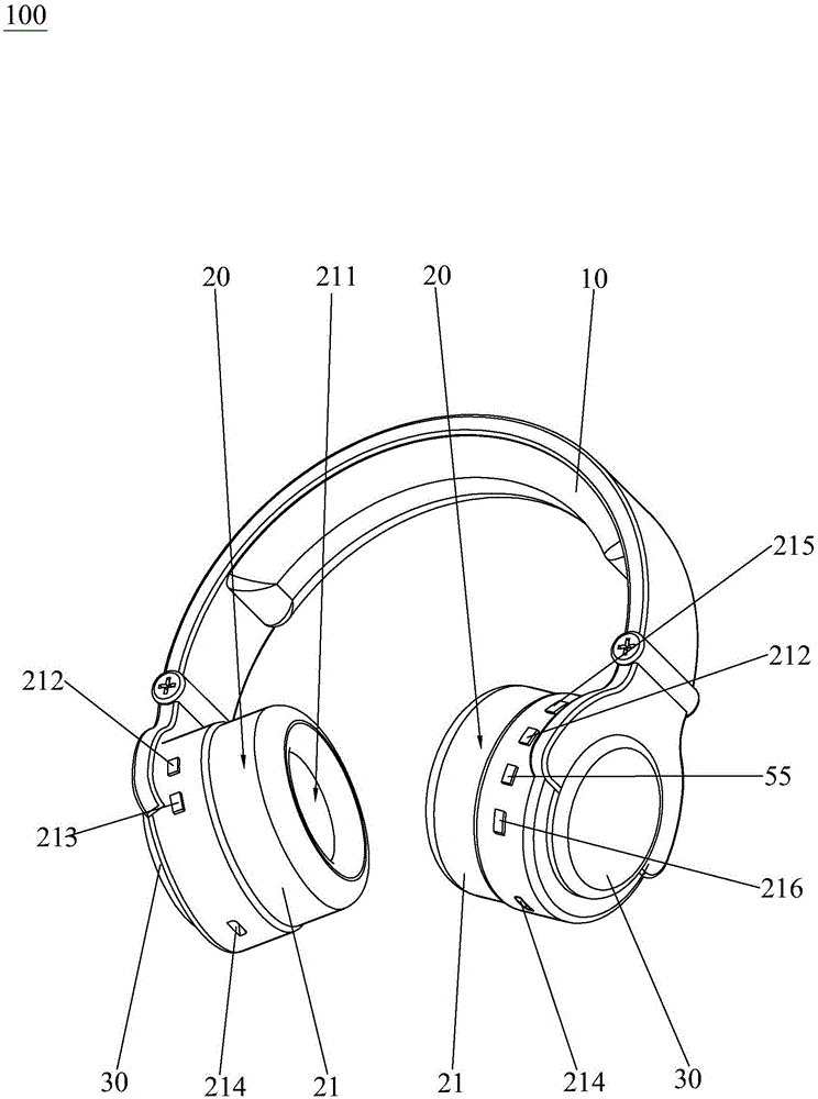 一种分体式带外响功能的头戴TWS蓝牙耳机的制作方法