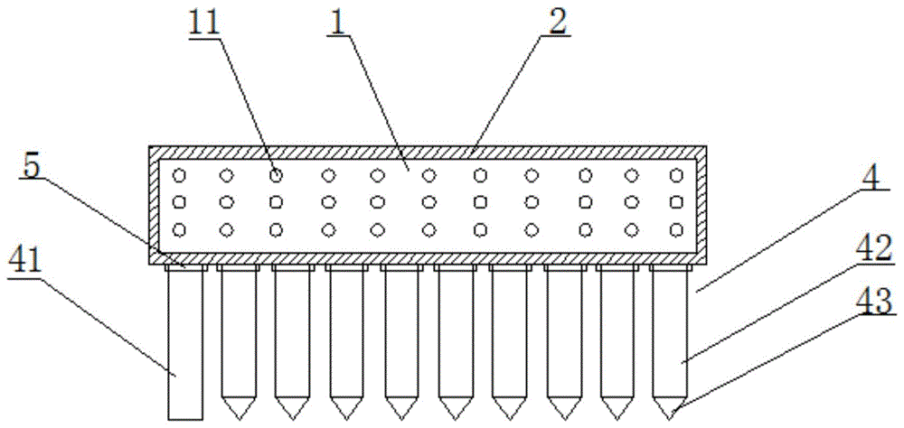 一种单排排母连接器的制作方法