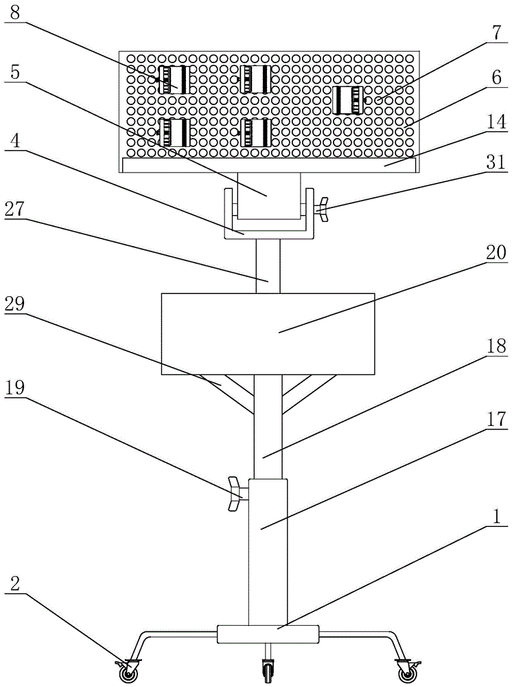 一种电路元件连接固定装置的制作方法