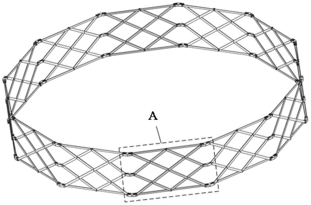 复合剪铰式周边桁架可展开天线机构的制作方法