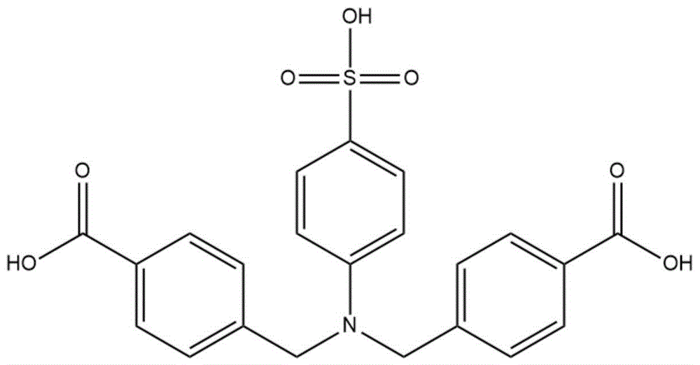 聚合物4-(N,N′-双(4-羧基苄基)氨基)苯磺酸双核镝及合成方法与流程