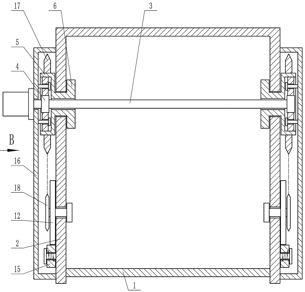 一种干法清理淤泥机构的制作方法