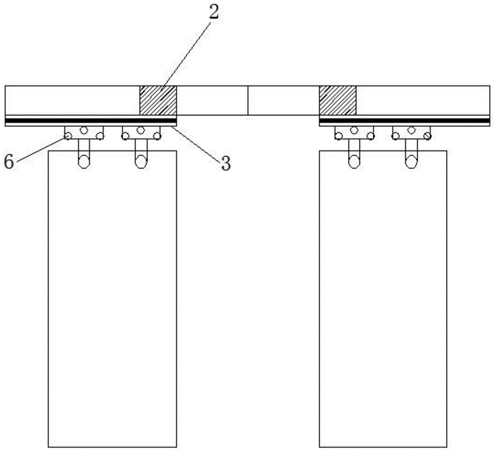 一种永磁同步直线电机的双扇悬浮门的制作方法