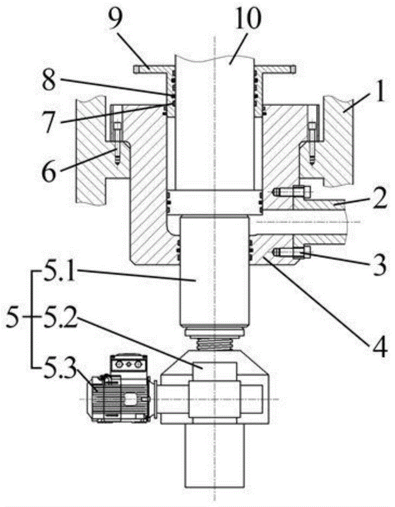 一种容积可变的高效率低振动液压油缸的制作方法
