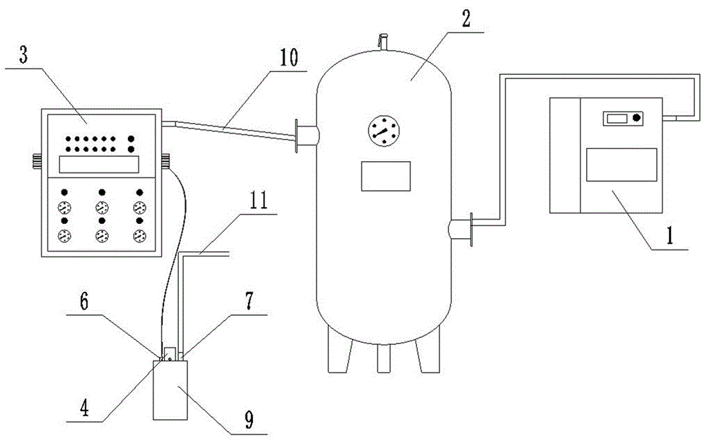 一种基坑自动空压降排水壶装置及其使用方法与流程