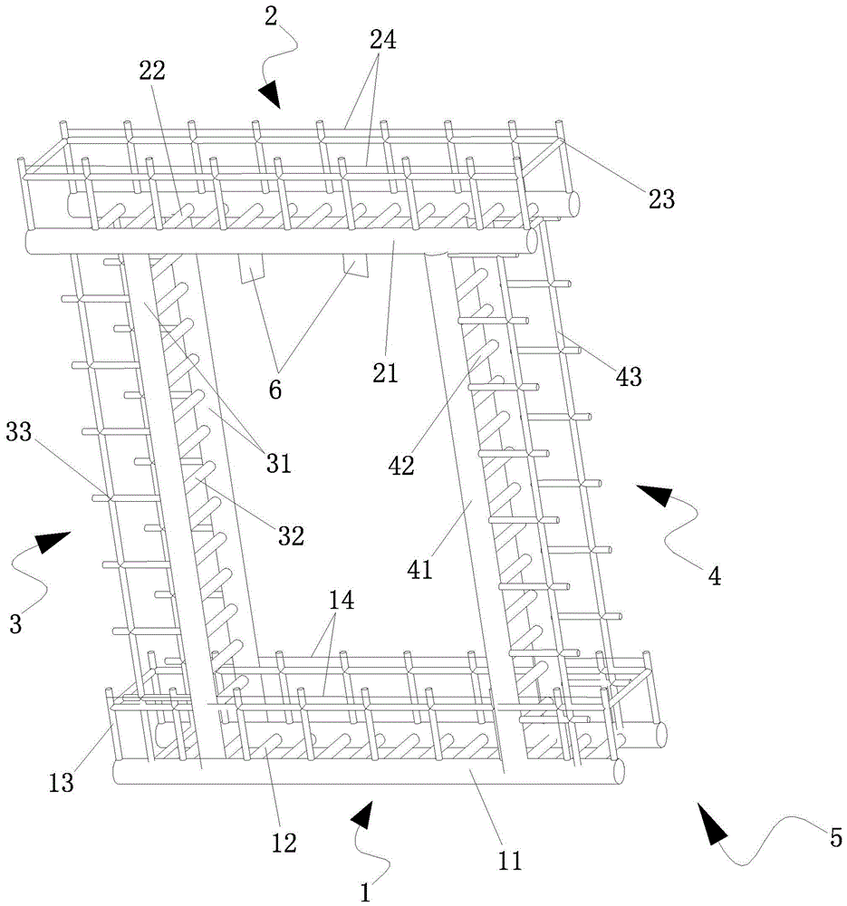 一种箱型拱段焊接安装用环形挂篮装置的制作方法