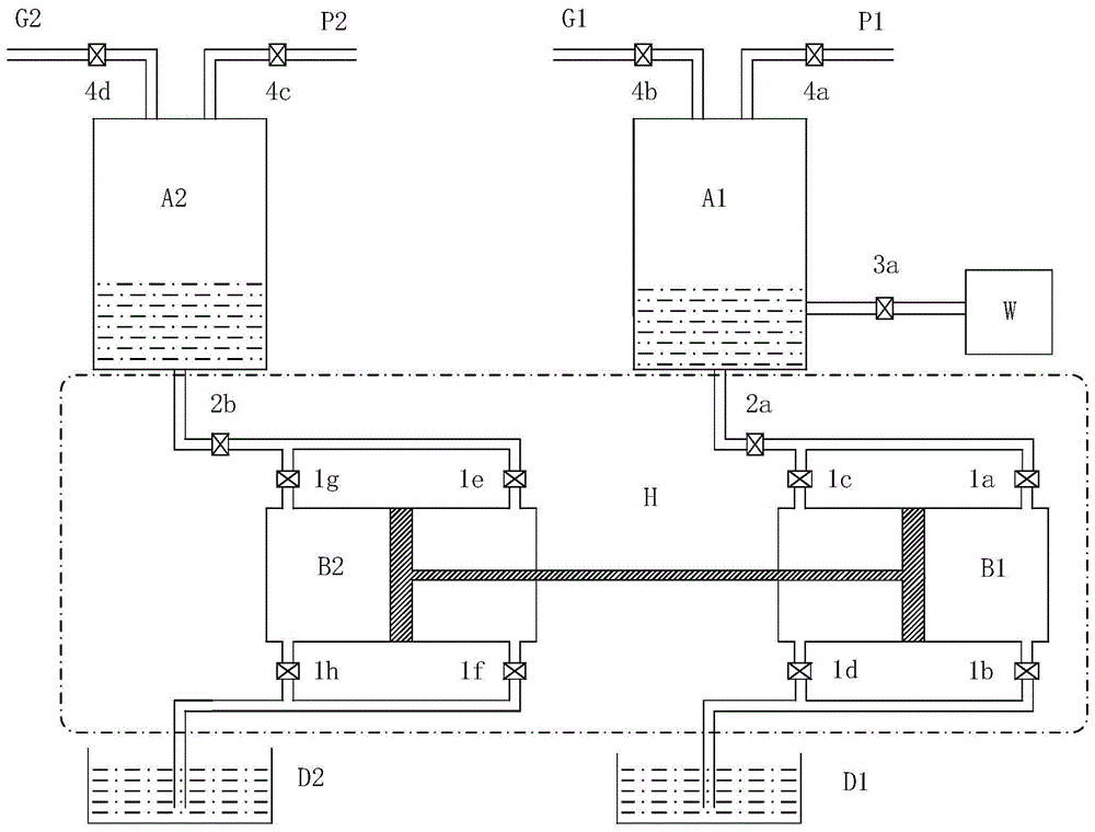可逆式分级联动气体压缩系统的制作方法