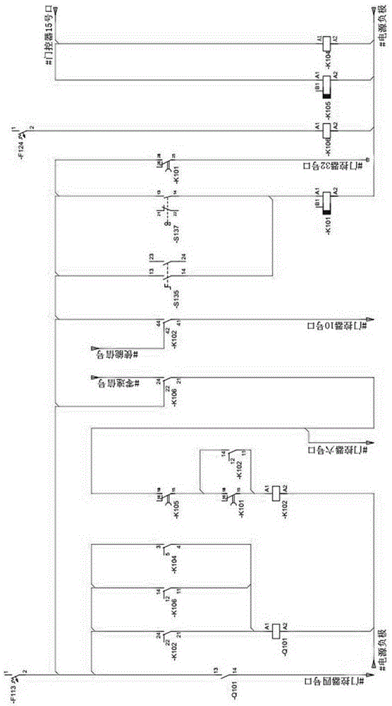 一种有轨电车的单门控制集成的制作方法