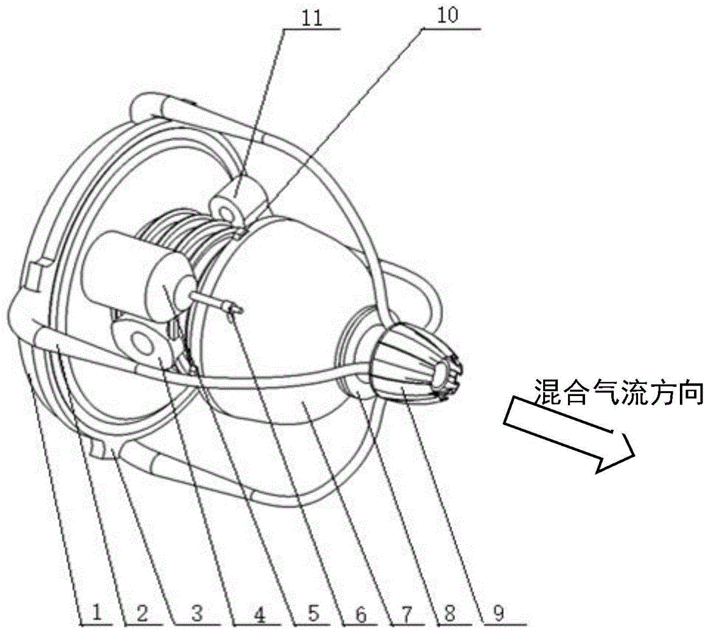 一种提供空气和富燃燃气的装置及其发动机的制作方法