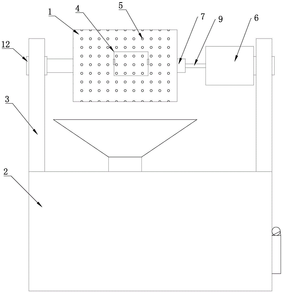 一种用于筛除边角料的振筛机的制作方法