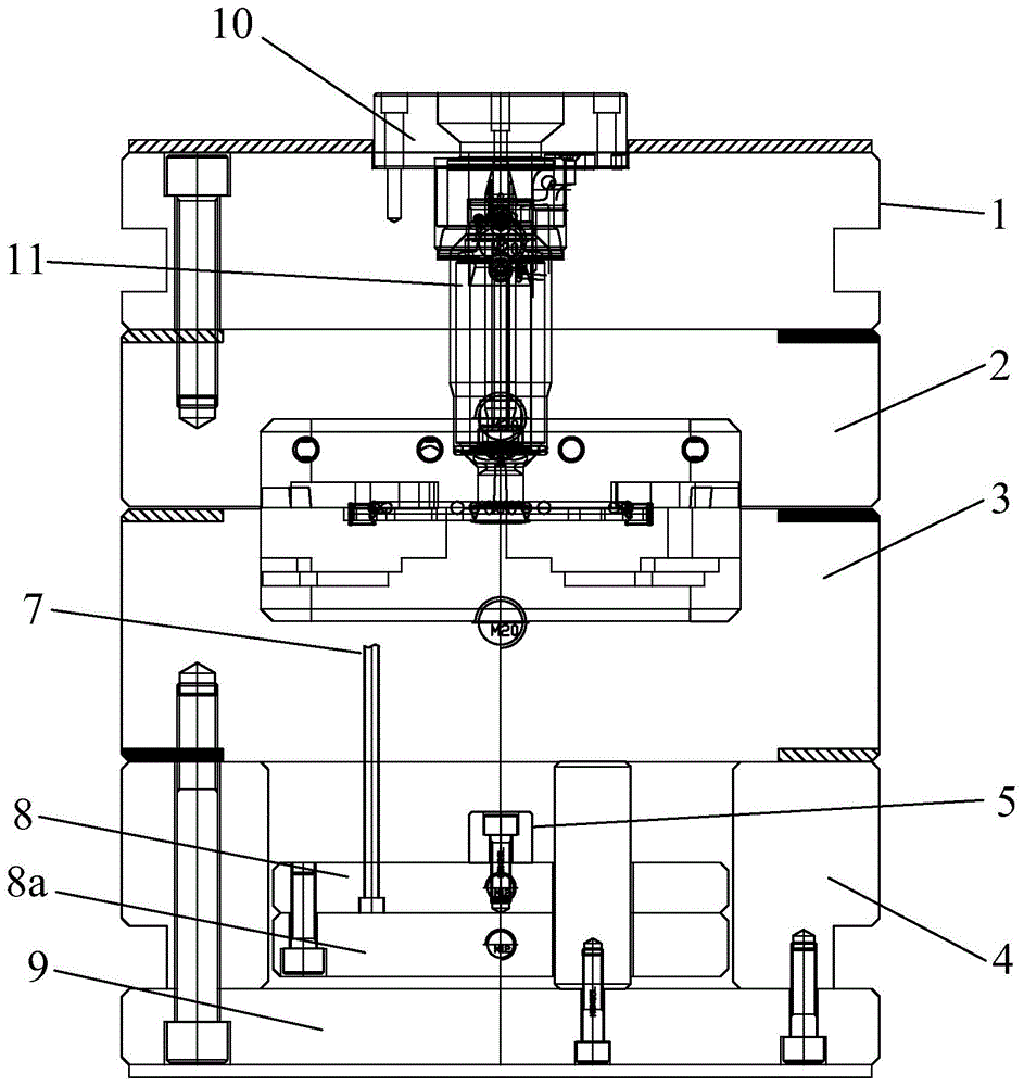 档位拨叉的注塑模具的制作方法