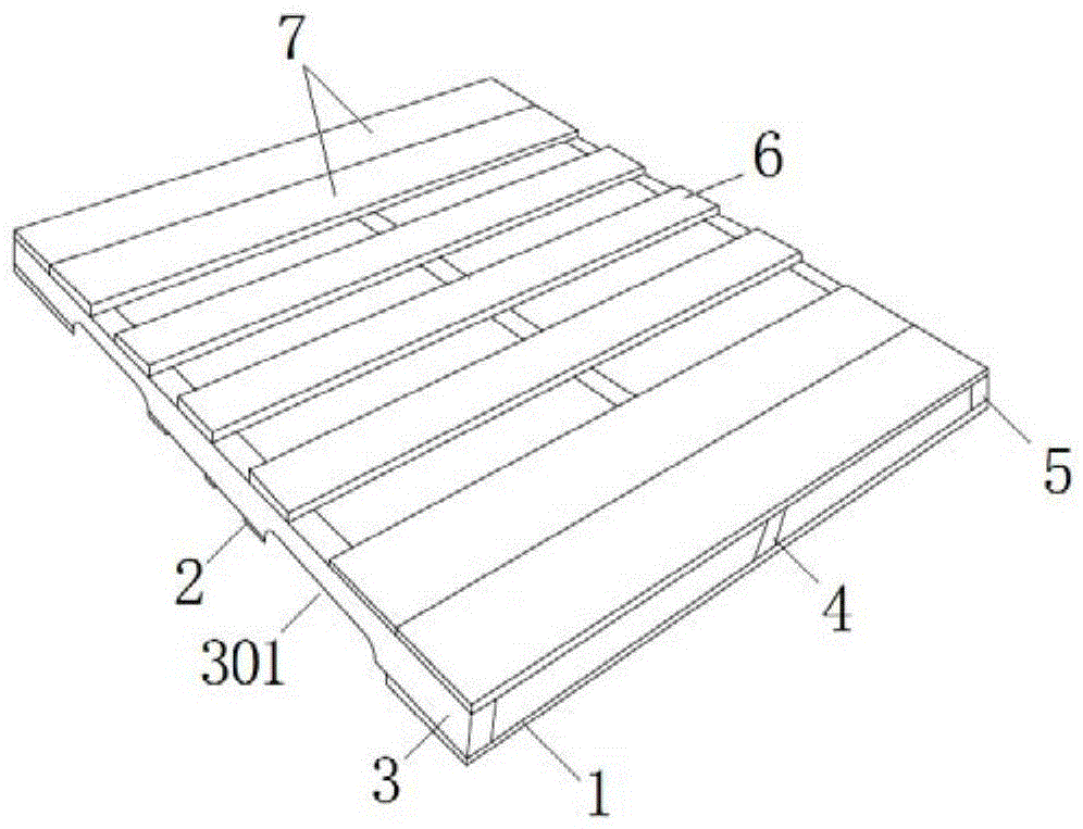 稳定可靠木托盘结构的制作方法