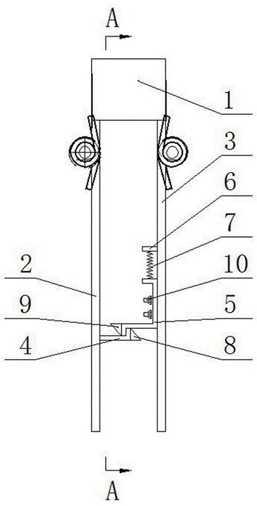一种吊钩用闭锁装置的制作方法