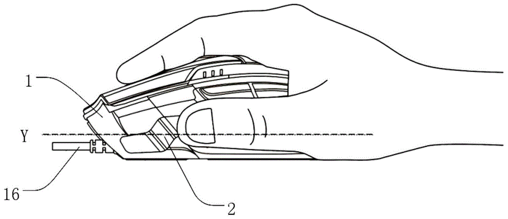 鼠标按键的触发机构及鼠标的制作方法