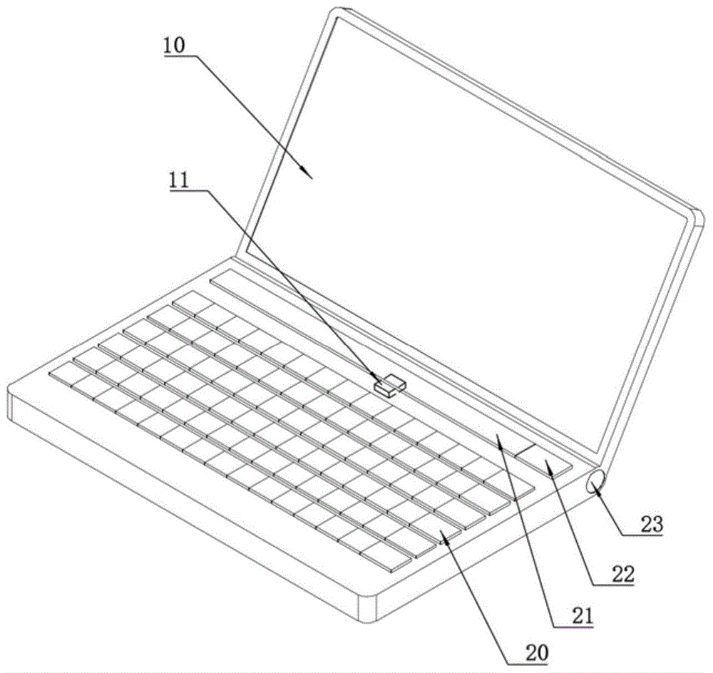 一种基于透明液晶显示屏笔记本电脑及其交互方法与流程
