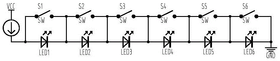 一种单路恒流驱动控制多个LED像素点的方法与流程