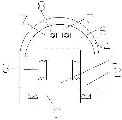 一种高强度保护铜柱的制作方法