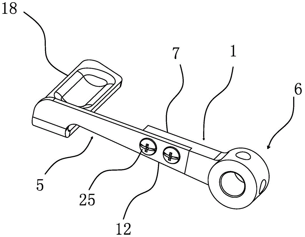 一种缝纫机的倒送料扳手的制作方法