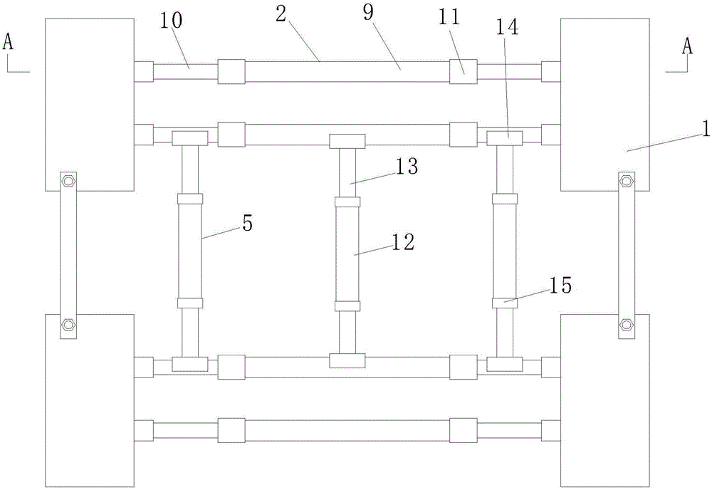 一种高层建筑施工用装配式防护装置的制作方法