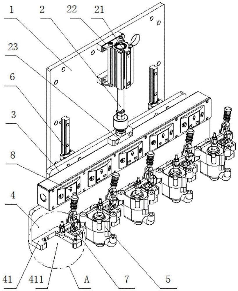 一种空调水泵测试治具的制作方法