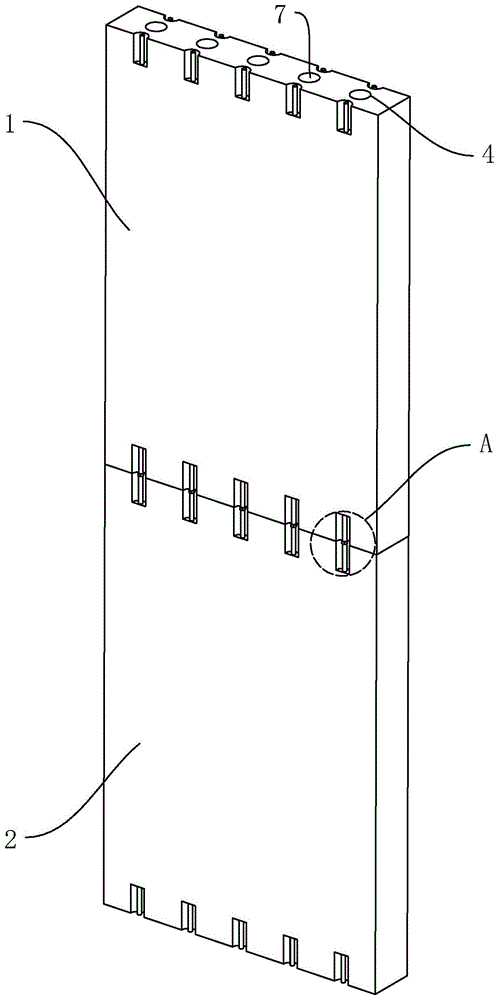 一种全预制剪力墙连接结构的制作方法