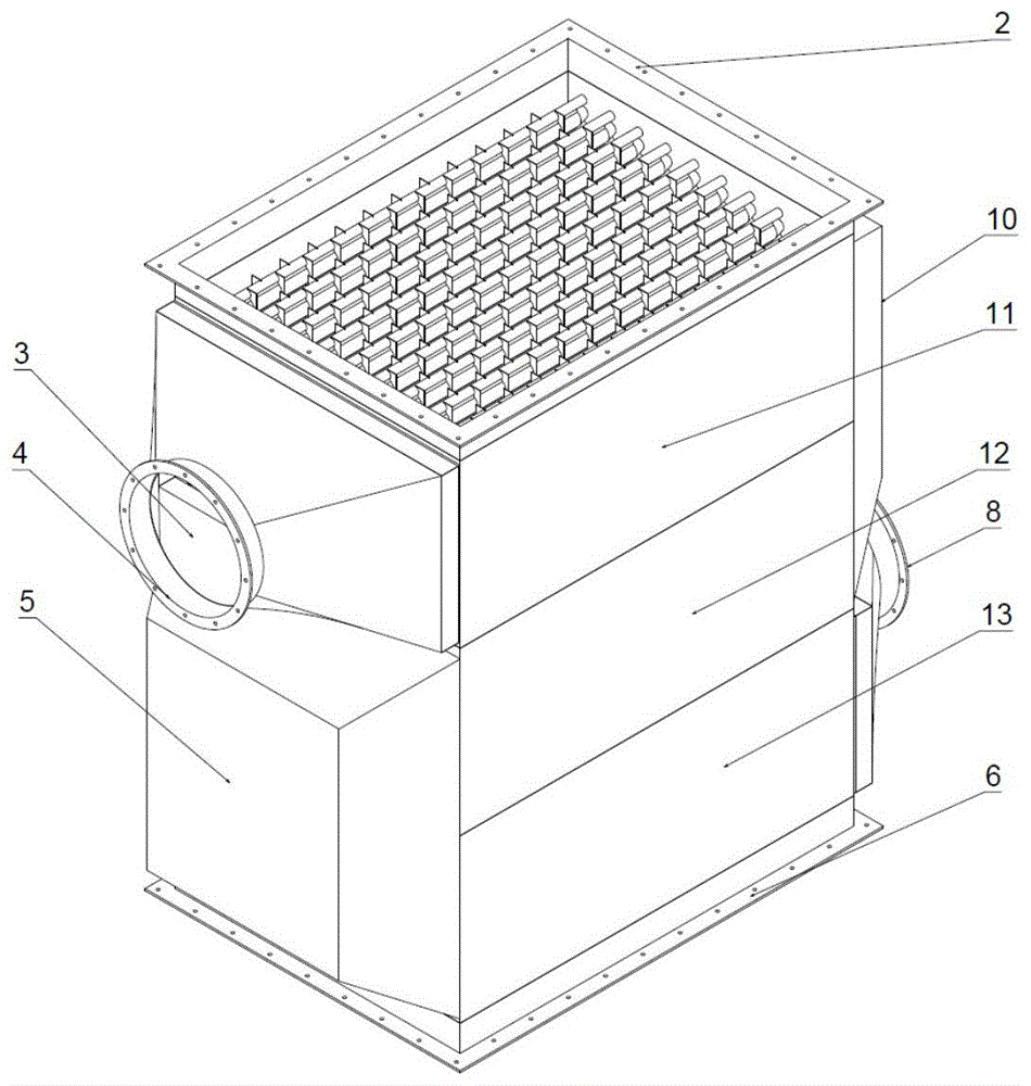 一种多管组合类椭圆型换热管固体散料换热器的制作方法