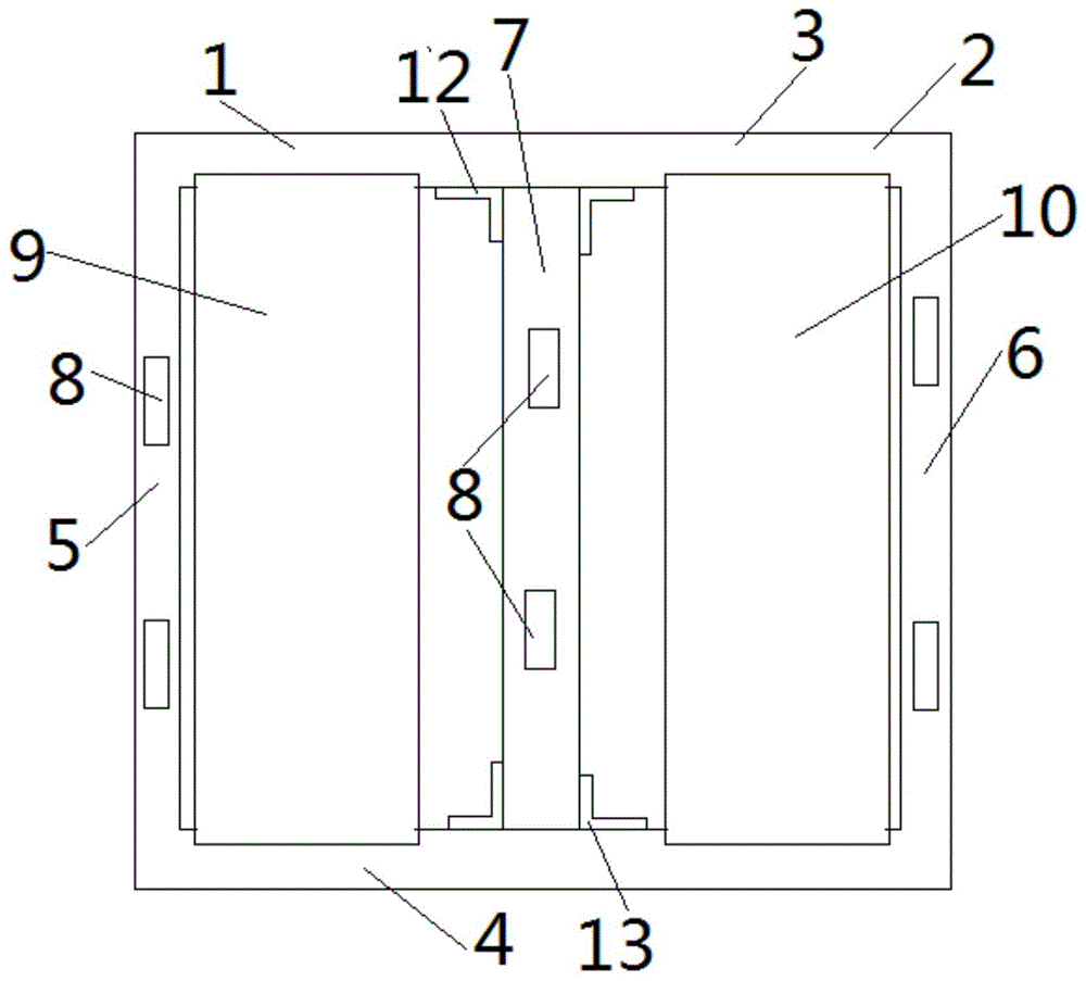 一种翻排柜支撑结构的制作方法