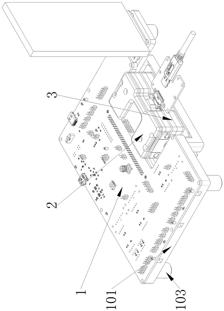 一种手动PCB调试用简易夹具的制作方法