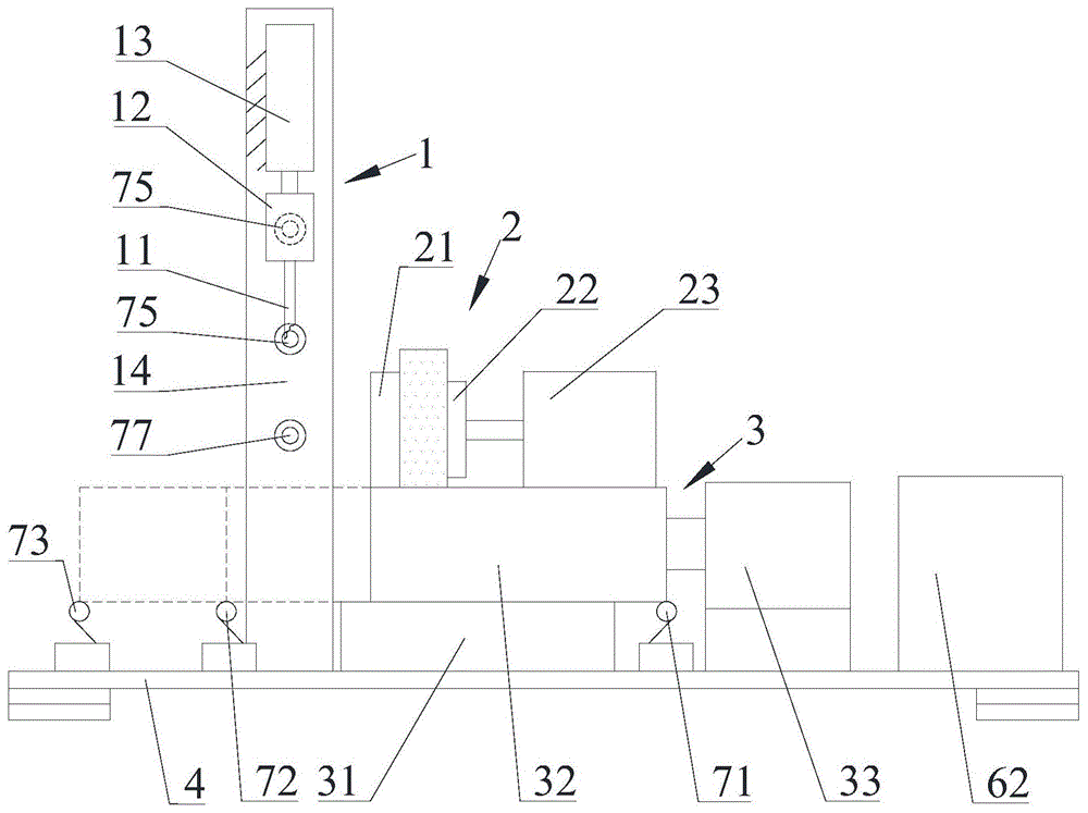 一种液压钻床PLC控制实验教具的制作方法