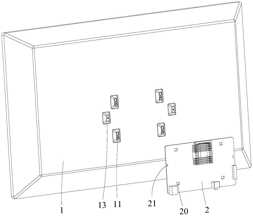 一种线路板的安装结构及显示设备的制作方法