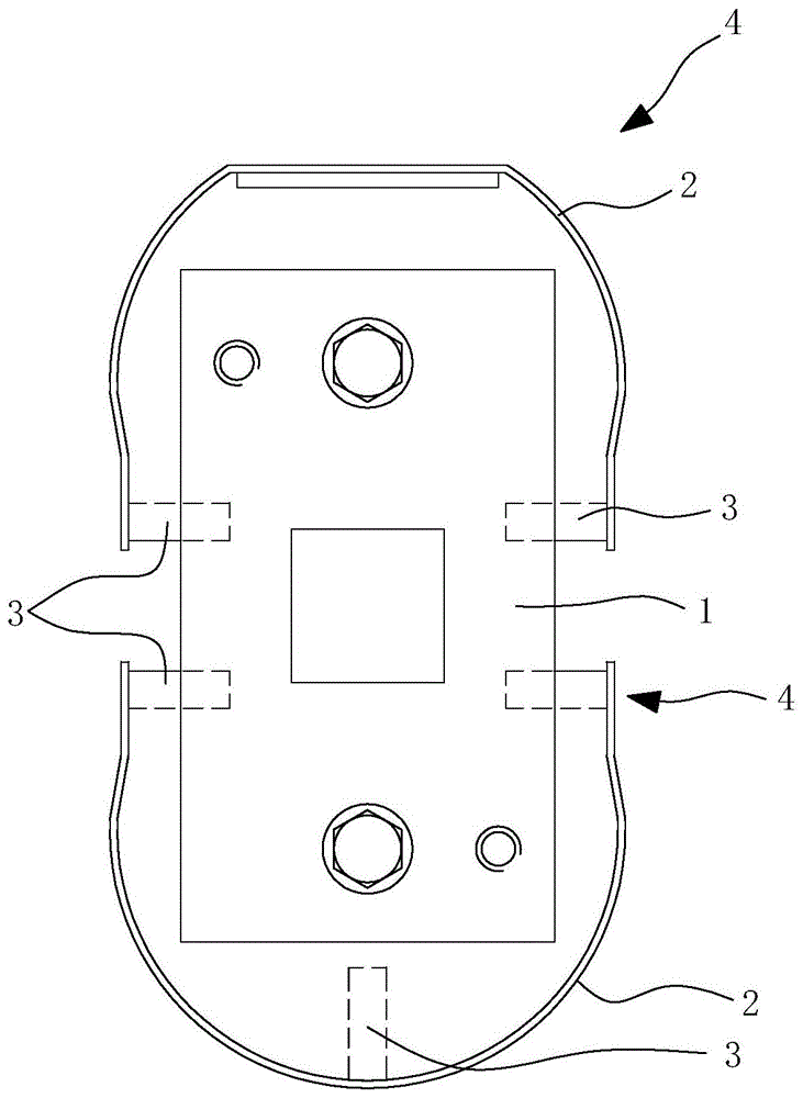 一种变压器生产专用的长圆形线圈绕线模具的制作方法