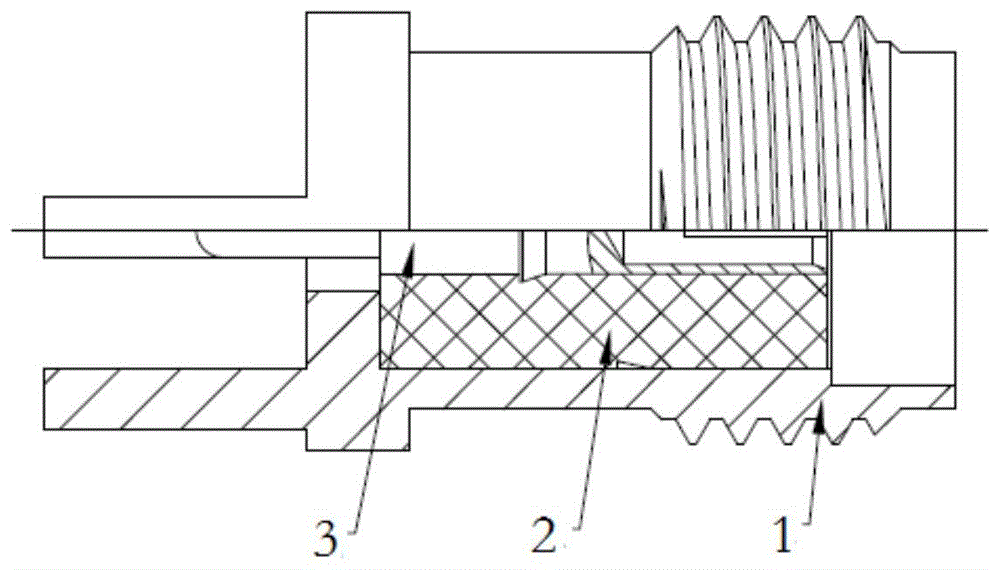 一种焊接式SMA板端连接器的制作方法