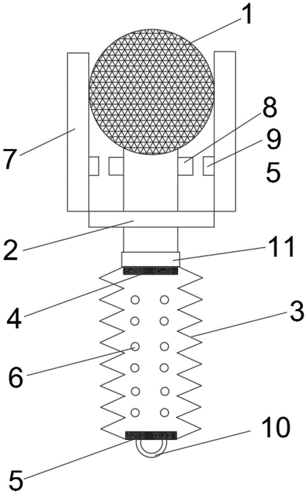 一种折叠式话筒的制作方法