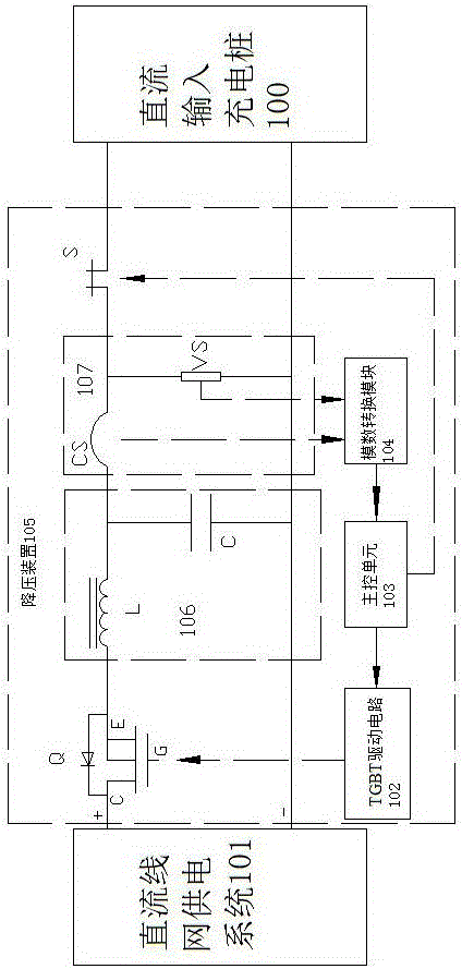 一种直流电网用降压式充电桩系统的制作方法