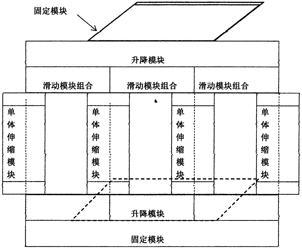 车用滑动缓冲组合模块系统的制作方法