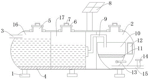 一种太阳能废水处理机的制作方法